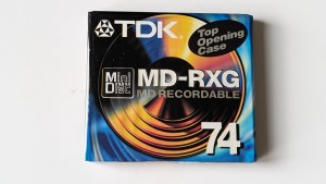 MiniDisc MD TDK MD- RXG 74 1szt.