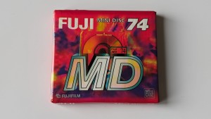 MiniDisc MD Fuji Red 74 1szt