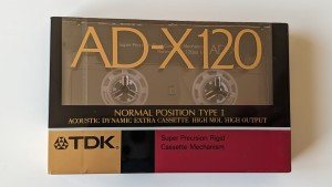TDK AD-X 120 1989r. NOWA Japan 1szt