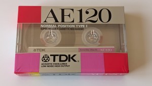 TDK AE 120 1987 NOWE Japan 1szt