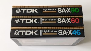 TDK SA-X 46/60/90 1982r 1szt Japan