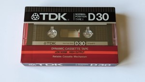 TDK D 30 Japan 1984 1szt