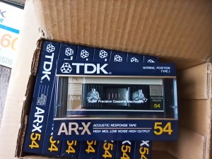 TDK AR-X 54 NOWA Japan 1szt 1984