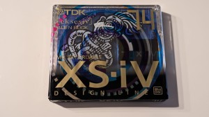 MD MIniDisc TDK XS-iV Design Line L.E. Alien Rock 74 1szt  /1pcs