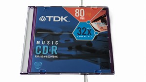TDK CD-R Music CD-R Audio x32 Logo 1szt slimcase CD