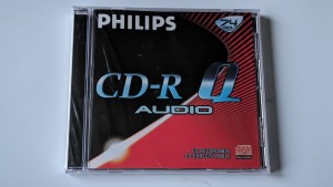 Philips CD-R Audio Q 74/650 MB 1szt \ stacjonarne nagrywarki jewel case CD
