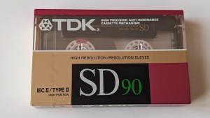 TDK SD 90 1988r. rynek USA 1szt