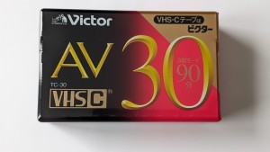 JVC Victor VHS-C AV 30 Japan 1szt Kaseta do kamer VHS-C