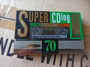 TDK Super CDing II 70 1993 NOWA 1szt Japan