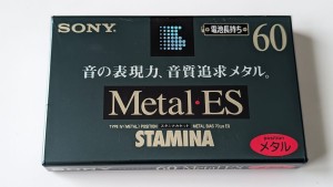 SONY Metal ES Stamina 60 1996r Japan 1szt.