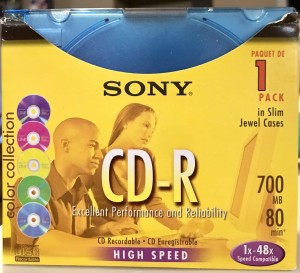 Sony CD-R JPN 700MB Supremas Purple 1szt slim case