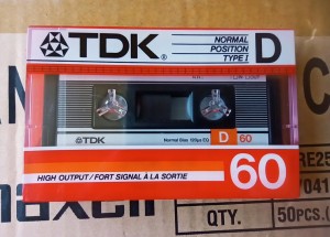 TDK D 60 1986 1szt 