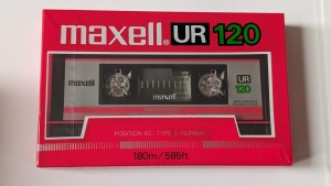 Maxell UR 120 1986r. NOWA 1szt.