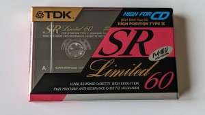 TDK SR 60 Limited 1990r Japan 1szt