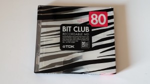 MiniDisc MD TDK Bit Club 80 Zebra 1szt. Japan