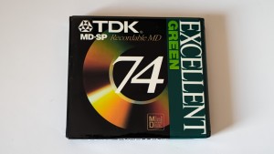 MiniDisc MD TDK Excellent Green 74 1szt - Japan