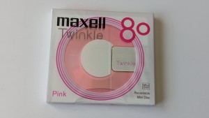 MiniDisc MD Maxell MD Twinkle Pink 80 1szt