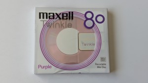MiniDisc MD Maxell MD Twinkle Purple 80 1szt