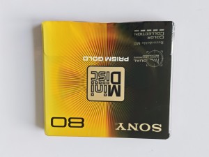 MiniDisc MD SONY PRISM GOLD 80 Japan 1szt.