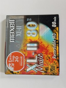 MiniDisc MD Maxell XL-II 80 Music 1szt