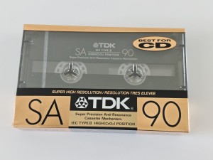 TDK SA 90 1989r. USA 1szt - małe okno