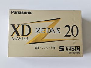Panasonic S-VHS-C Master XD 20 NV-STC20XMN Kaseta do kamer S-VHS-C 1szt