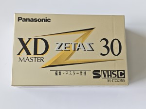 Panasonic S-VHS-C Master XD 30 NV-STC30XMN Kaseta do kamer S-VHS-C 1szt