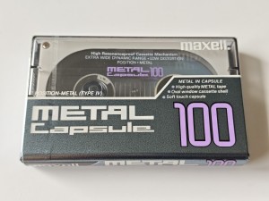 Maxell Metal Capsule 100 1992 Japan -1szt