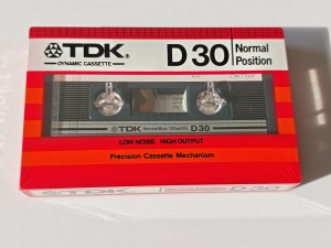 TDK D 30 Japan 1982 1szt Nowa