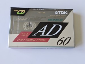 TDK AD 60 1991r. NOWA Japan 1szt
