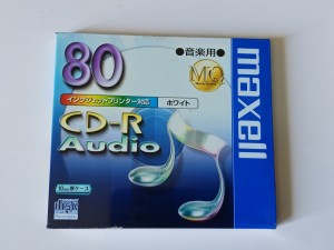 Maxell CD-R Audio Master Quality 80 1szt JAPAN jewel case CD