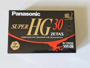 Panasonic VHS-C Super HG 30 ZETAZ NV-TC30ZHG Kaseta do kamer VHS-C 1szt