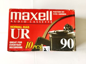 Maxell UR 90 10szt. 2002 Box fabryczny