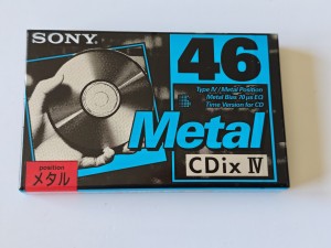 SONY CDix IV Metal 46 i 1993 Japan 1szt.