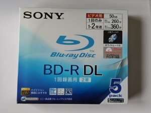 Sony BD-R DL 50GB Printable x2 MID:MEIT01 5pack slimcase CD