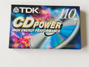 TDK CD Power High Bias 110 Japan 2001r. 1szt