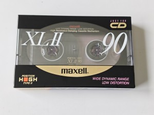 Maxell XLII 90 1990r. Japan 1szt, NOWA