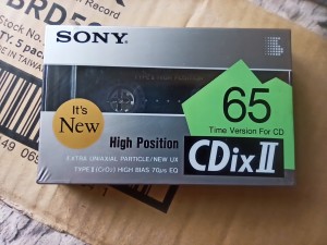 Sony CDix II 65 1szt. 1989r Japan uszkodzona folia