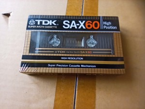 TDK SA-X 60 1982r Japan . NOWA 1szt