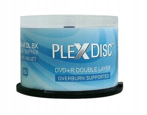 Plextor PlexDisc DVD+DL 8.5GB Printable - 1szt