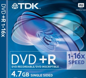 TDK DVD+R x16 1szt.