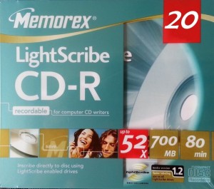 Memorex CD-R Lightscribe 1szt.