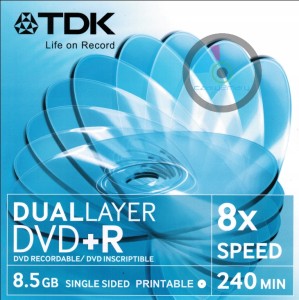 TDK DVD+R DL 8,5GB Printable 1szt.