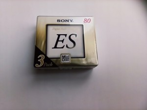 MiniDisc MD SONY ES 80 Japan 3szt -3 pack
