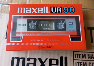 Maxell UR 90 1986r. NOWA- 1szt