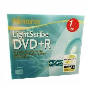 Memorex DVD+R x16 5COLOR Lightscribe 1szt.