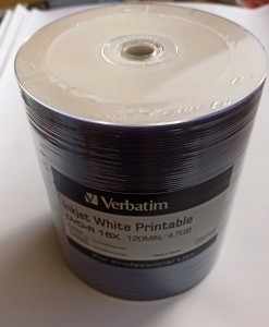 Verbatim DVD+R Printable x16 100szt. Rulon folia