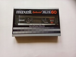 Maxell XLI-S 60 1980r. Japan 1szt,