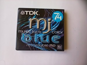 MiniDisc MD TDK MD Music Jack Blue 74 nowy 1szt-