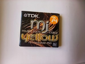 MiniDisc MD TDK MD Music Jack Yellow74 nowy 1szt-